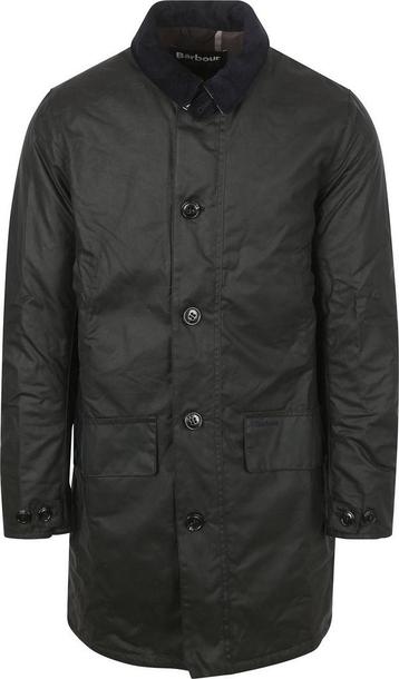Barbour Waxjas Mac Navy maat M Heren beschikbaar voor biedingen
