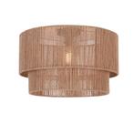 Landelijke plafondlamp bruin, Selena, Ophalen of Verzenden, Nieuw, Metaal, Landelijk