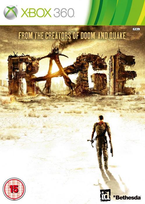 Rage (Xbox 360), Spelcomputers en Games, Games | Xbox 360, Gebruikt, Vanaf 12 jaar, Verzenden