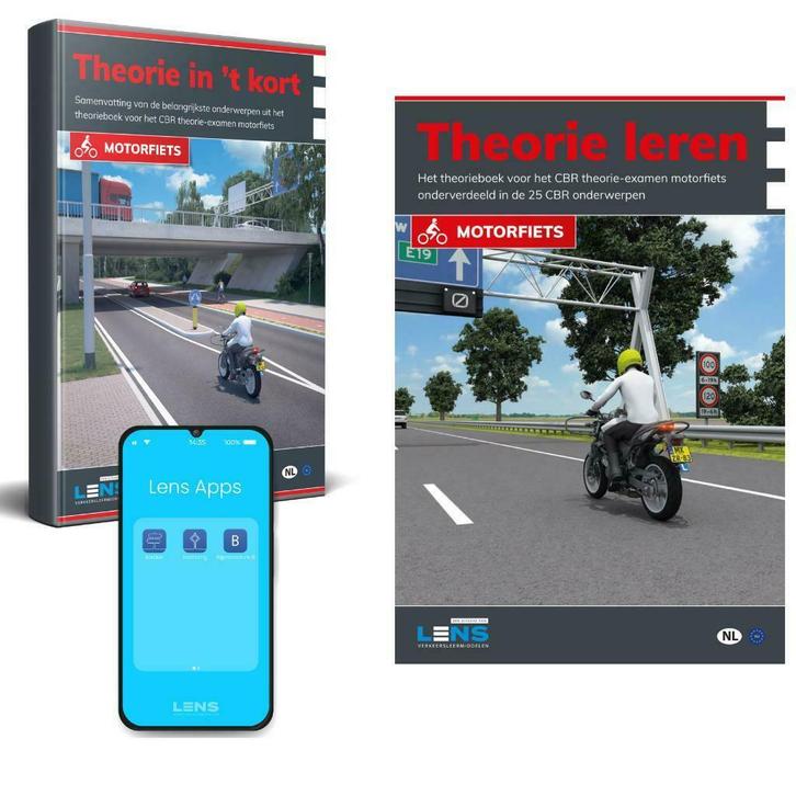 Theorie boek Motor - Theorieboek 2025 + Samenvatting + Apps, Boeken, Auto's | Boeken, Nieuw, Verzenden