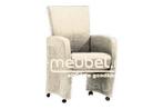 Eetkamerstoel Carlo - eetkamerstoelen - Creme, Huis en Inrichting, Stoelen, Nieuw, Stof