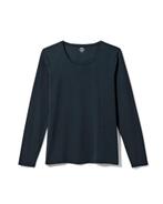HEMA Dames t-shirt donkerblauw 2 voor 24.99, Verzenden, Nieuw