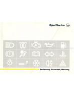 1996 OPEL VECTRA INSTRUCTIEBOEKJE DUITS