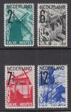 Nederland 1932 - ANVV - NVPH 244/247, Postzegels en Munten, Gestempeld