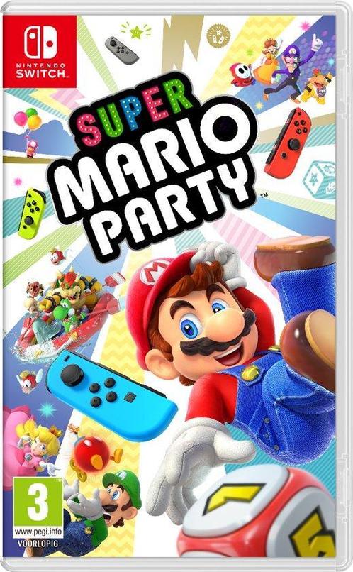 Super Mario Party Switch Garantie & morgen in huis!, Spelcomputers en Games, Games | Nintendo Switch, 3 spelers of meer, Zo goed als nieuw