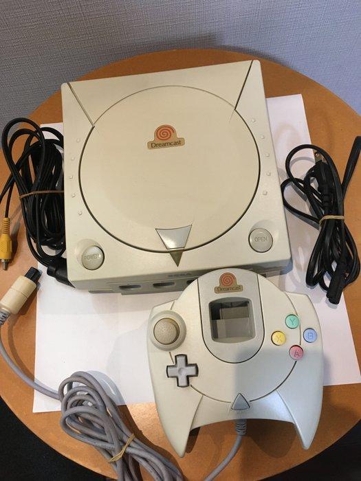 Sega - Dreamcast - with AV Cord, Power Cable, and Controller, Spelcomputers en Games, Spelcomputers | Overige Accessoires
