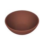 Waskom Arcqua Prince Opbouw 38x14 cm Rond Mat Terracotta, Ophalen of Verzenden, Nieuw, Overige typen