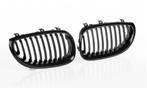 Glans Zwarte Nieren BMW 5 Serie E60 E61 2003-2010 B0190, Nieuw, Voor, BMW