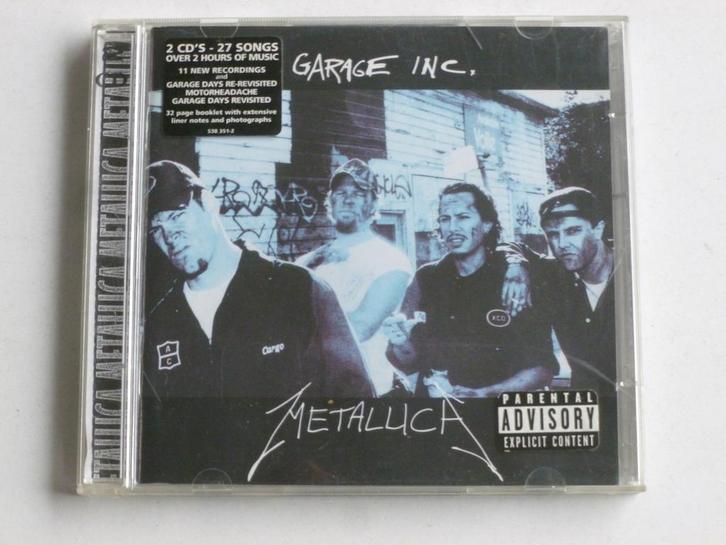 Metallica - Garage Inc. (2 CD), Cd's en Dvd's, Cd's | Rock, Zo goed als nieuw, Verzenden