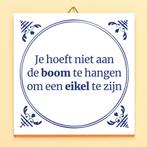 Tegeltje Eikel, Huis en Inrichting, Verzenden, Nieuw