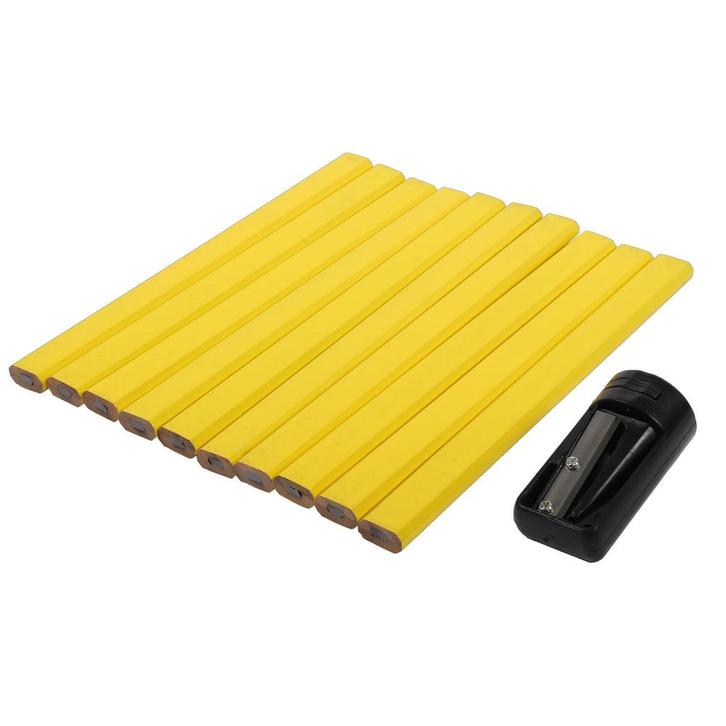 Talen Tools Timmermanspotloden – Bouwpotloden – 10 stuks, Doe-het-zelf en Verbouw, Gereedschap | Handgereedschap, Nieuw, Ophalen of Verzenden