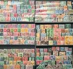 Britse Gemenebest 1863/1929 - Partij in 6 kaartjes,, Gestempeld