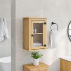vidaXL Badkamerwandkast Corona 45x27x64,5 cm massief, Huis en Inrichting, Verzenden, Nieuw, Minder dan 100 cm