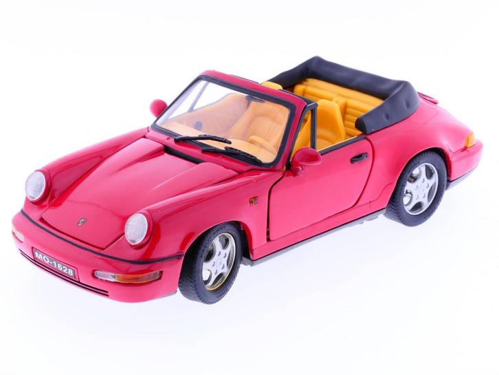 Schaal 1:18 Anson 3009 Porsche 911 carrera 4 cabriolet #190, Hobby en Vrije tijd, Modelauto's | 1:18, Gebruikt, Anson, Ophalen of Verzenden