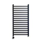 Elektrische Radiator Sanicare Qubic 126.4x60 cm Mat Zwart, Ophalen of Verzenden, Nieuw, Chroom, Overige typen