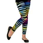 Neon 80S Legging Meisje, Verzenden, Nieuw