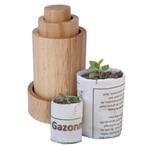 Talen Tools Houten Potjesmaker Set - Maak Milieuvriendeli..., Tuin en Terras, Kweekspullen, Ophalen of Verzenden, Nieuw