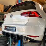 Golf 7 7,5 gti performance einddemper sport uitlaat GTE TSI, Auto-onderdelen, Uitlaatsystemen, Ophalen of Verzenden, Nieuw, Maserati