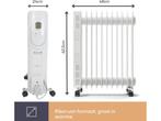 2500W olieradiator met 11 ribben, 3 warmtestanden,, Tuin en Terras, Terrasverwarmers, Verzenden, Nieuw