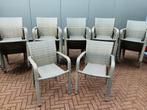HORECA terrasstoelen-tafels-barkrukken enz..., Tuin en Terras, Nieuw, Stapelbaar, Aluminium