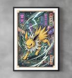 Sato Hageshi - Neon Thunder Run – Jolteon Pokemon - Pop Art, Nieuw