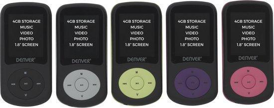 2dekans | Denver MPG-4094NRC MP4-speler Verschillende, Audio, Tv en Foto, Mp4-spelers, Zo goed als nieuw, Ophalen of Verzenden