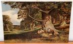 Herbert Edward Cox (1870-1941) - Fiesta campestre, Antiek en Kunst