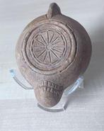 Oud-Romeins, Keizerrijk Terracotta Lamp, Antiek en Kunst