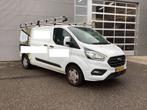Ford Transit Custom 2.0 TDCI 130 pk L2 Trend EXPORT Carplay/, Stof, Gebruikt, Euro 6, Wit