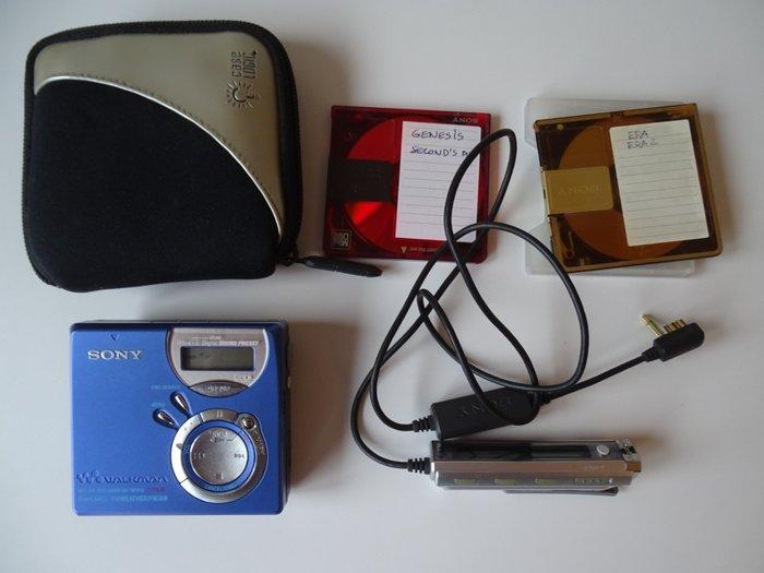 Sony - Portable Minidisc Recorder MZ-NF610 & Remote Control, Audio, Tv en Foto, Radio's