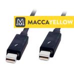 Apple Thunderbolt-2 kabel 1 meter zwart, Computers en Software, Pc- en Netwerkkabels, Ophalen of Verzenden, Zo goed als nieuw