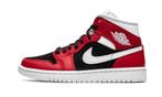 Air Jordan 1 Mid Gym Red Black - Maat 36.5 EU, Ophalen of Verzenden, Nieuw, Jordan