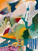 Kunstdruk Wassily Kandinsky - Kirche in Murnau 60x80cm, Verzenden, Nieuw