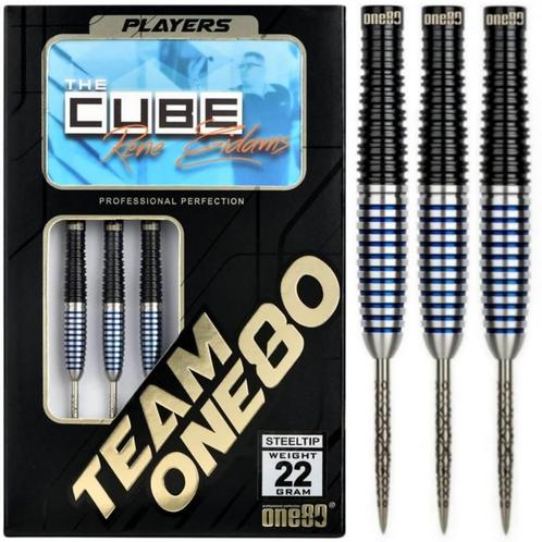One80 Rene Eidams 90% Dartpijlen 22 Gram, Sport en Fitness, Darts, Nieuw, Verzenden