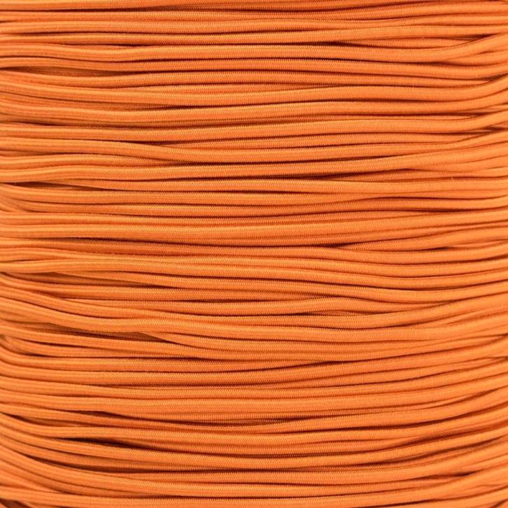 3mm Elastisch Touw - Oranje - 50 meter op rol, Hobby en Vrije tijd, Overige Hobby en Vrije tijd, Nieuw, Ophalen of Verzenden