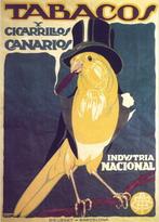 Publicidad Española - Tabaco de Canarias (Cigarrillos) -, Antiek en Kunst