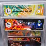 Pokémon - 2 Graded card - X2 CHARIZARD -> GX & VSTAR - Graad, Nieuw