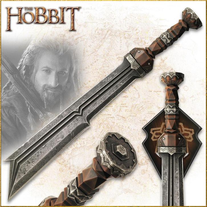 The Hobbit Replica 1/1 Sword of Fili, Verzamelen, Lord of the Rings, Nieuw, Ophalen of Verzenden