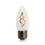 LED Filament kaars lamp 2W | Dimbaar | E27 | 2200K, Nieuw, Ophalen of Verzenden