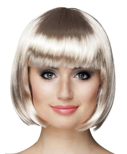 Bob Pruik Platinumblond, Hobby en Vrije tijd, Feestartikelen, Nieuw, Verzenden
