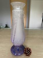 Le Verre Français - Vaas - Glas - H. 35,5 cm, Antiek en Kunst, Antiek | Glas en Kristal