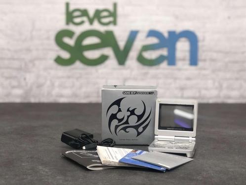 Gameboy Advance SP Tribal [Complete], Spelcomputers en Games, Spelcomputers | Nintendo Game Boy, Zo goed als nieuw, Ophalen of Verzenden