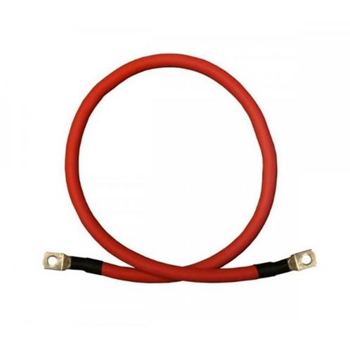 Accukabel rood 35mm² - 1 meter - 2x M8 oog (Accu Kabels), Doe-het-zelf en Verbouw, Zonnepanelen en Toebehoren, Nieuw, Verzenden
