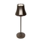 Retro tafellamp donkerbrons oplaadbaar IP44 - Granny, Huis en Inrichting, Lampen | Tafellampen, Nieuw, Retro, Minder dan 50 cm