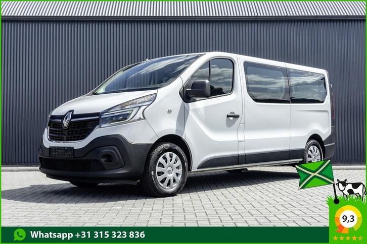 Renault Trafic **dCi 95 T29 L2H1 | INCL BTW & BPM | 9-P |, Auto's, Bestelauto's, Lease, Handgeschakeld, Wit, Gebruikt, Renault