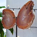 Agaat Vlinder - Hoogte: 29.5 cm - Breedte: 26 cm- 1.53 kg -
