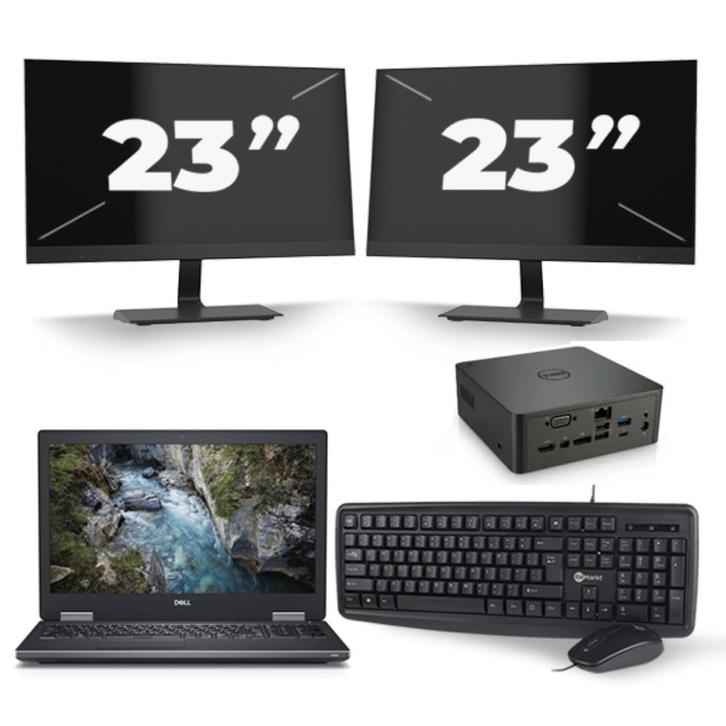 Dell Precision 7530 - Intel Core i7-8e Generatie - 15 inch -, Computers en Software, Windows Laptops, Nieuw, Verzenden