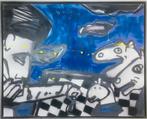 Herman Brood | Origineel Schilderij: Chess, Antiek en Kunst, Kunst | Schilderijen | Abstract, Verzenden