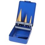 Trapgatenborenset HSS M2 Titanium Gecoat 3.dlg, Doe-het-zelf en Verbouw, Gereedschap | Boormachines, Verzenden, Nieuw