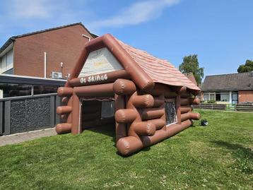 Opblaasbare Skihut Huren 7x5 | Compleet feestpakket mogelijk beschikbaar voor biedingen